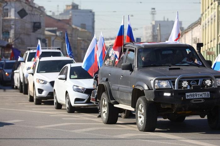 Акции в поддержку России проходят по всему миру