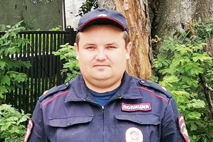Майор полиции Алексей Николаевич Матросов