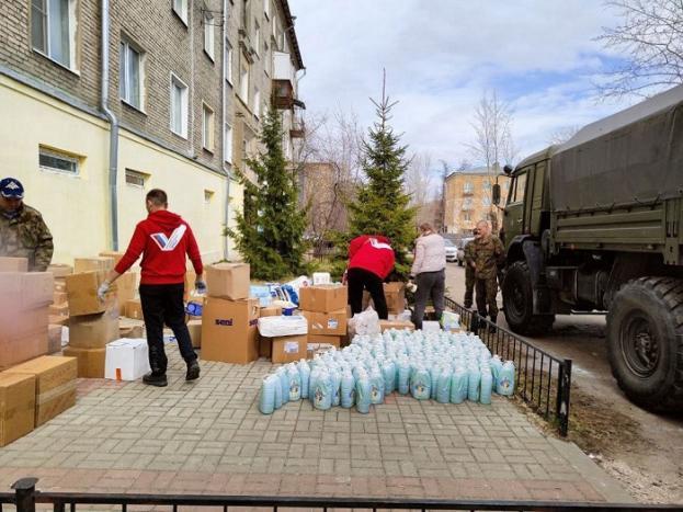 Уже отправлено более 30 тонн гуманитарных грузов