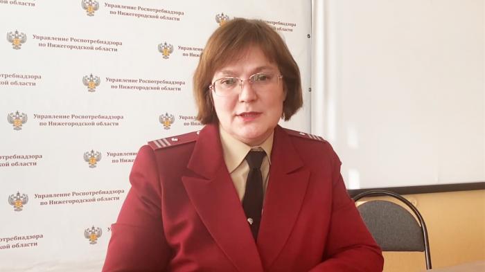 Главный государственный санитарный врач по Нижегородской области Наталья Садыкова